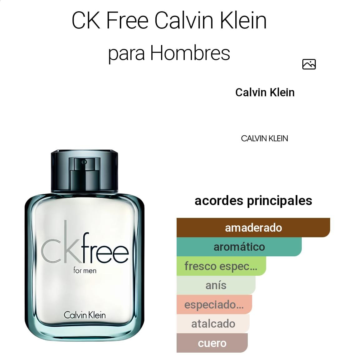 TESTER CK FREE 50ML
