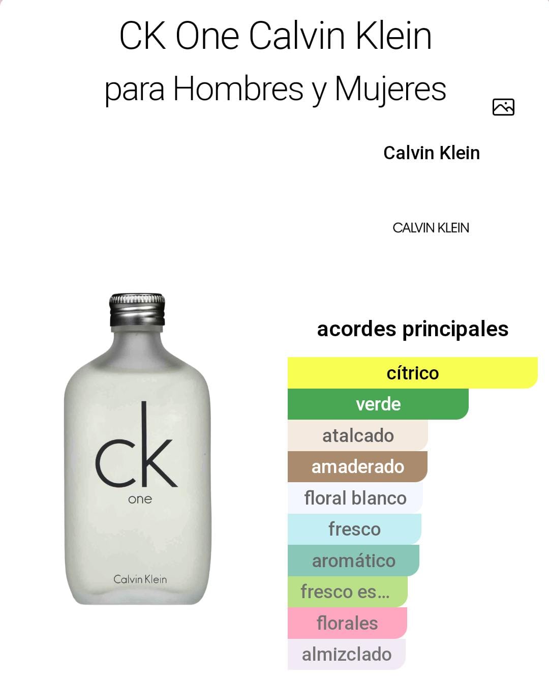 TESTER CK ONE EDT 100ML